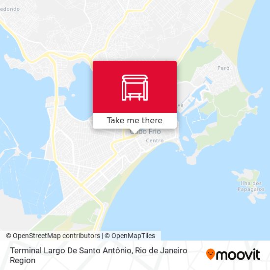 Mapa Terminal Largo De Santo Antônio