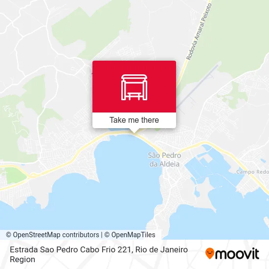 Estrada Sao Pedro Cabo Frio 221 map