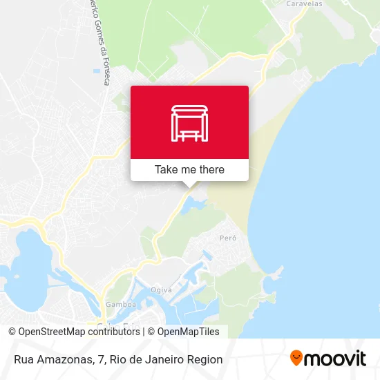 Rua Amazonas, 7 map