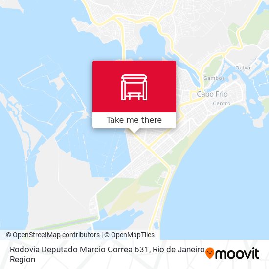 Rodovia Deputado Márcio Corrêa 631 map