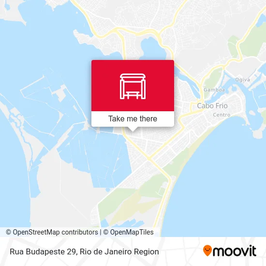 Rua Budapeste 29 map