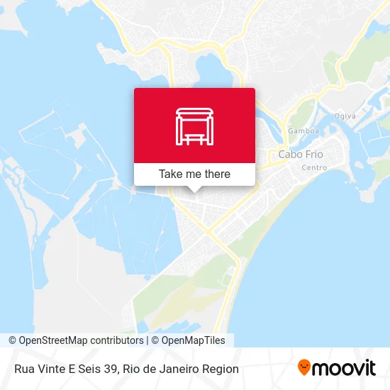 Rua Vinte E Seis 39 map