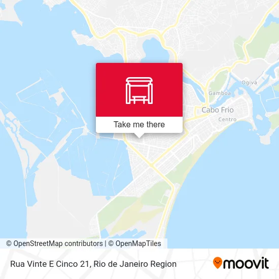 Rua Vinte E Cinco 21 map