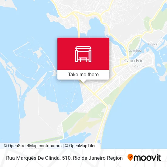 Rua Marquês De Olinda, 510 map