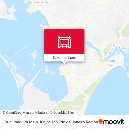 Rua Joaquim Melo Júnior 165 map