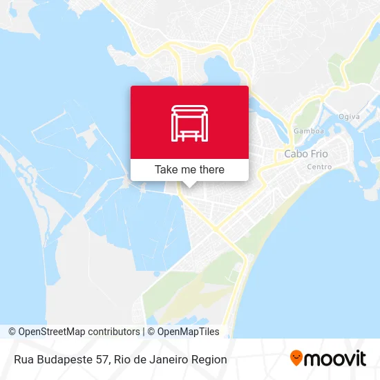 Rua Budapeste 57 map