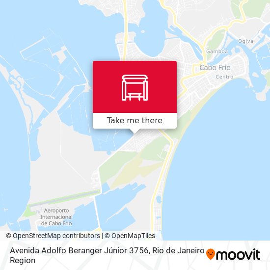 Mapa Avenida Adolfo Beranger Júnior 3756