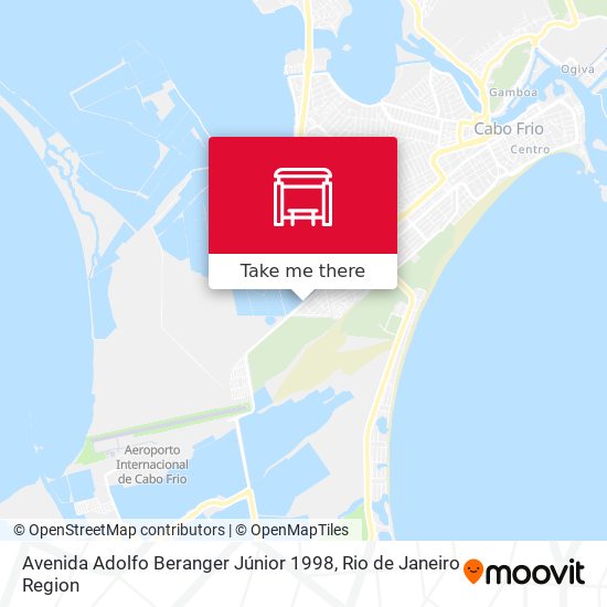 Avenida Adolfo Beranger Júnior 1998 map