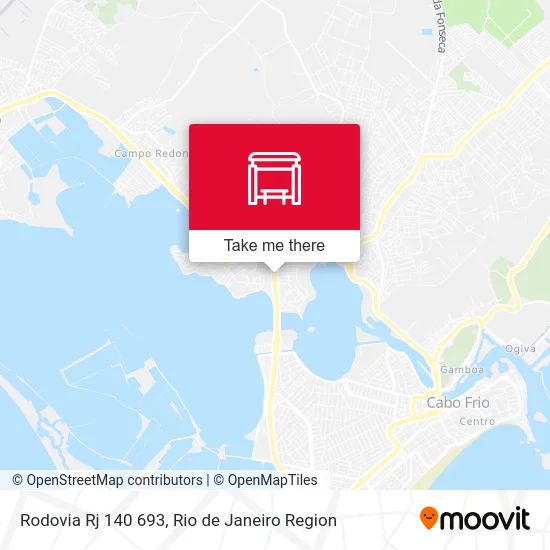 Rodovia Rj 140 693 map