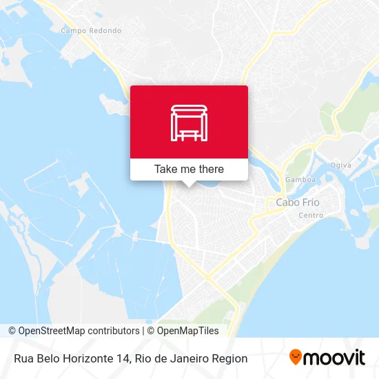 Rua Belo Horizonte 14 map