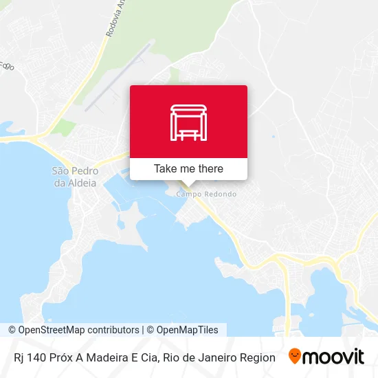 Rj 140 Próx A Madeira E Cia map