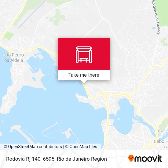 Rodovia Rj 140, 6595 map