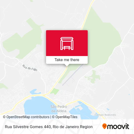 Rua Silvestre Gomes 440 map
