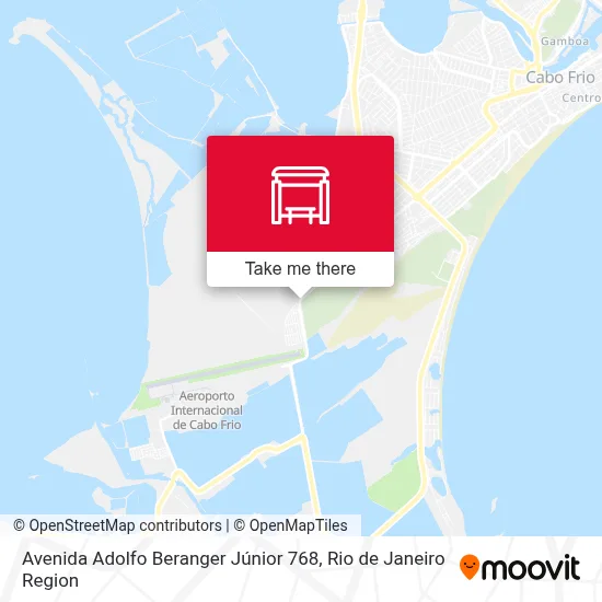 Avenida Adolfo Beranger Júnior 768 map