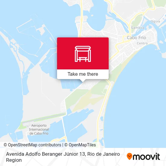 Avenida Adolfo Beranger Júnior 13 map