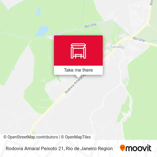 Rodovia Amaral Peixoto 21 map