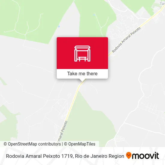 Rodovia Amaral Peixoto 1719 map