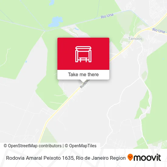 Rodovia Amaral Peixoto 1635 map