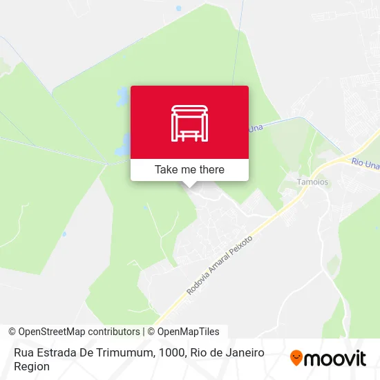 Rua Estrada De Trimumum, 1000 map