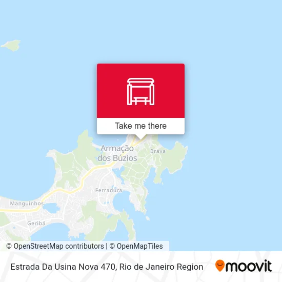 Estrada Da Usina Nova 470 map