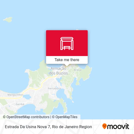 Estrada Da Usina Nova 7 map