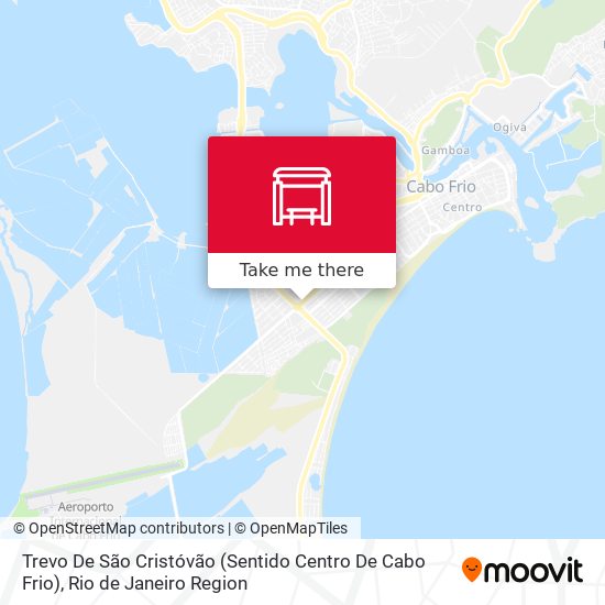 Trevo De São Cristóvão (Sentido Centro De Cabo Frio) map