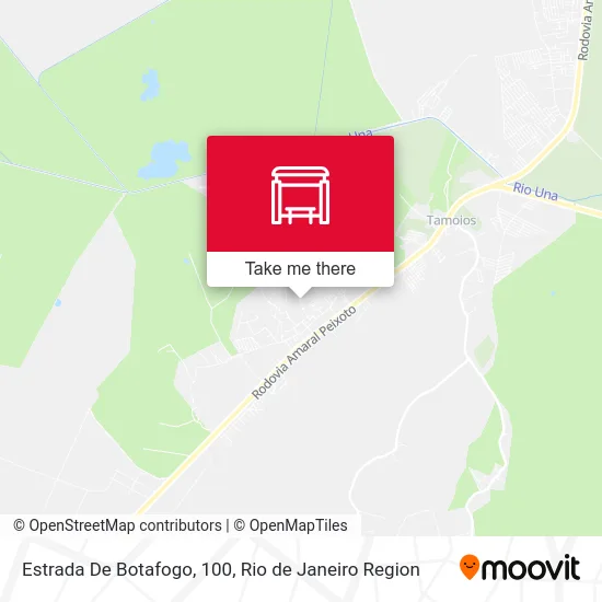 Estrada De Botafogo, 100 map