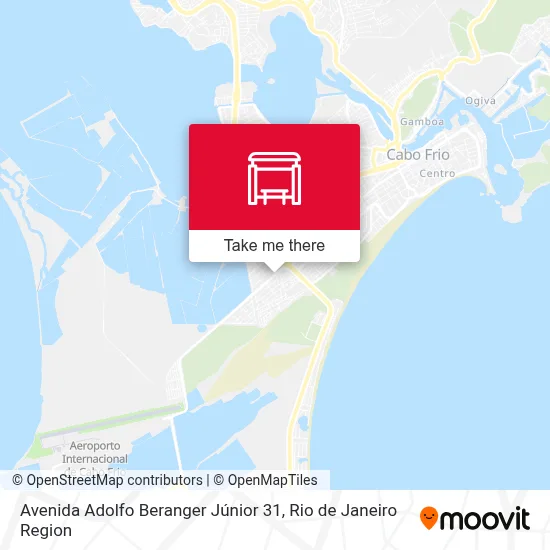 Avenida Adolfo Beranger Júnior 31 map