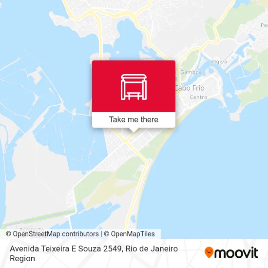 Avenida Teixeira E Souza 2549 map