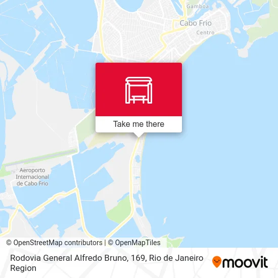 Rodovia General Alfredo Bruno, 169 map
