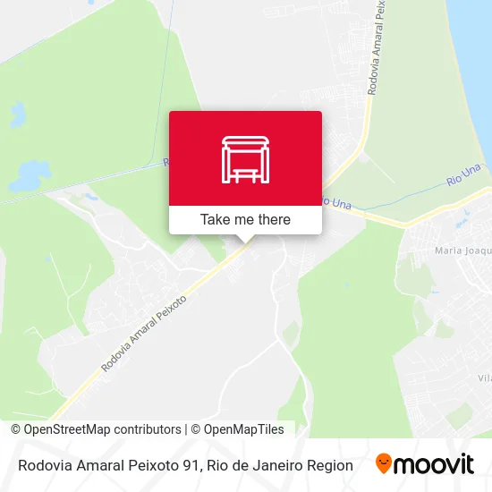 Rodovia Amaral Peixoto 91 map