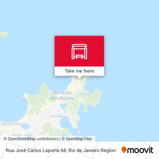Rua José Carlos Laporte 68 map