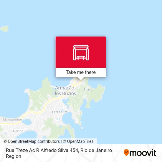 Rua Treze Ac R Alfredo Silva 454 map