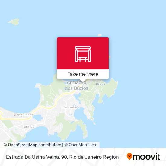 Estrada Da Usina Velha, 90 map