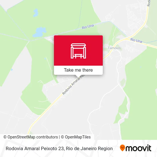 Rodovia Amaral Peixoto 23 map