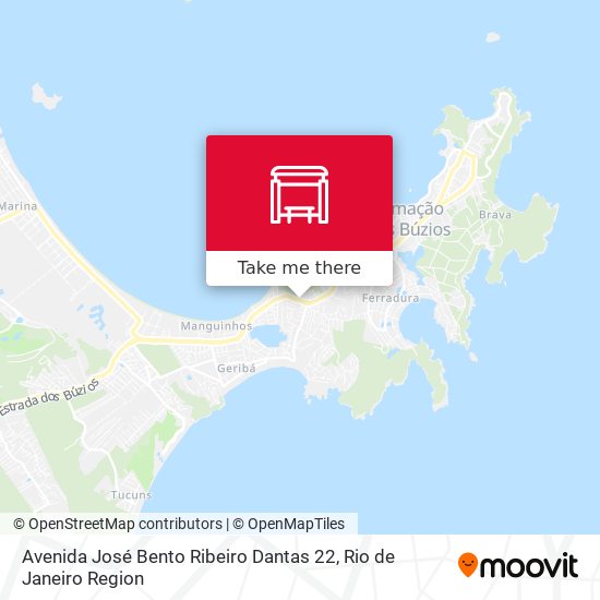 Avenida José Bento Ribeiro Dantas 22 map
