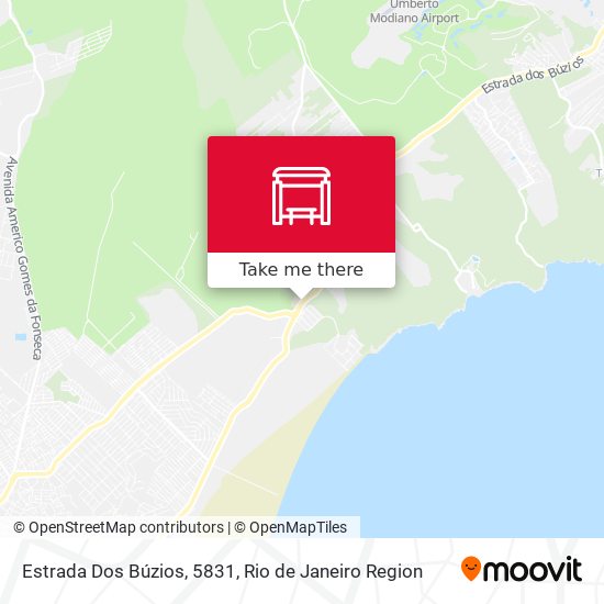 Estrada Dos Búzios, 5831 map
