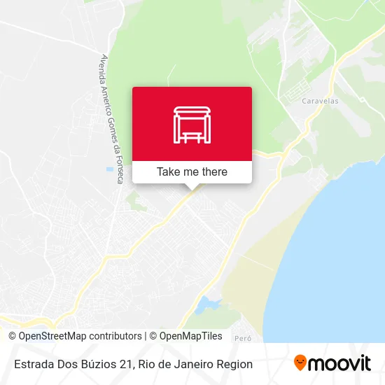 Estrada Dos Búzios 21 map