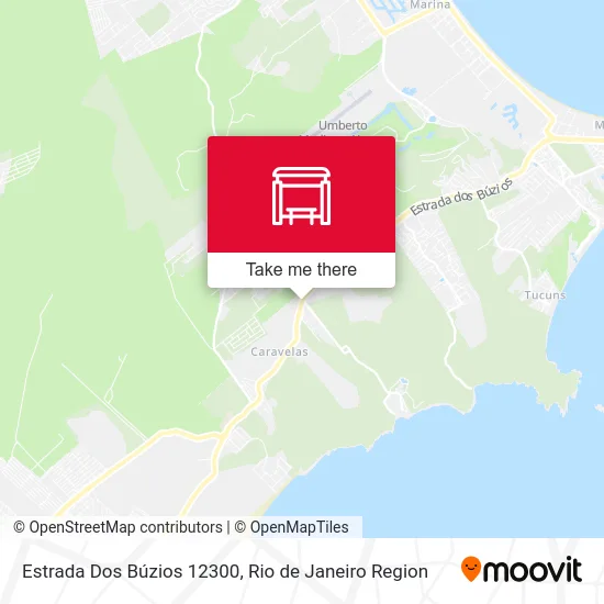 Estrada Dos Búzios 12300 map