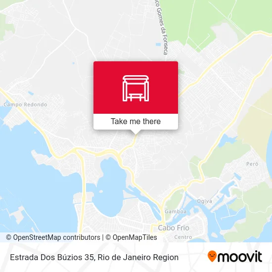 Estrada Dos Búzios 35 map