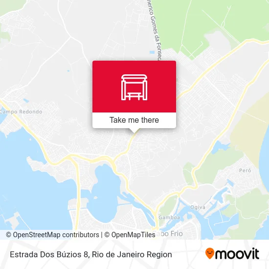 Estrada Dos Búzios 8 map