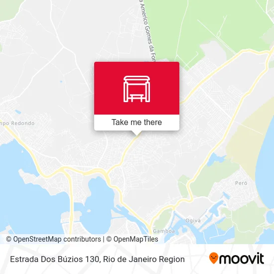 Estrada Dos Búzios 130 map