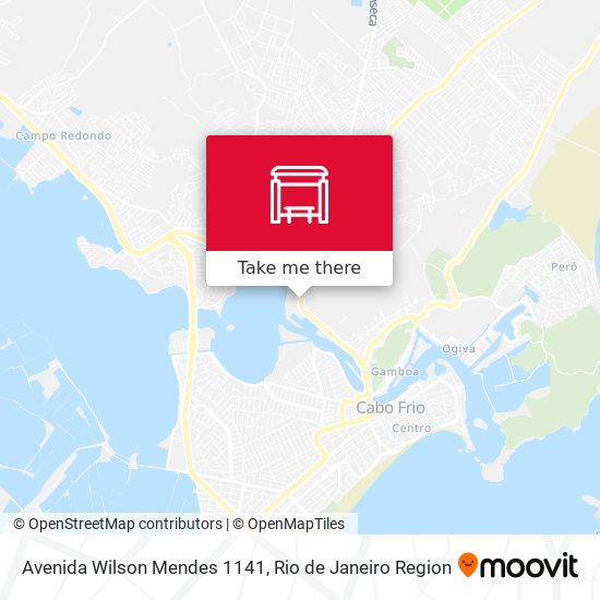 Mapa Avenida Wilson Mendes 1141