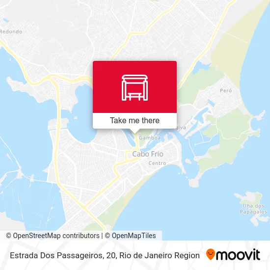 Estrada Dos Passageiros, 20 map