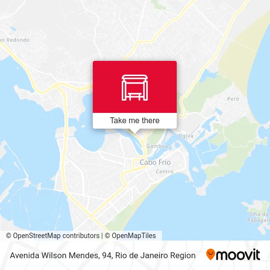 Avenida Wilson Mendes, 94 map