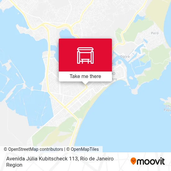 Avenida Júlia Kubitscheck 113 map