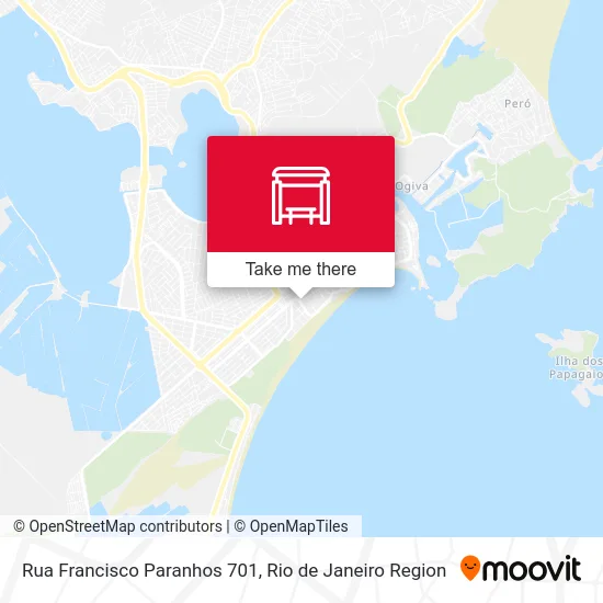 Rua Francisco Paranhos 701 map