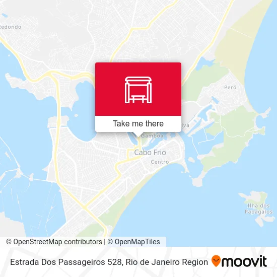 Estrada Dos Passageiros 528 map