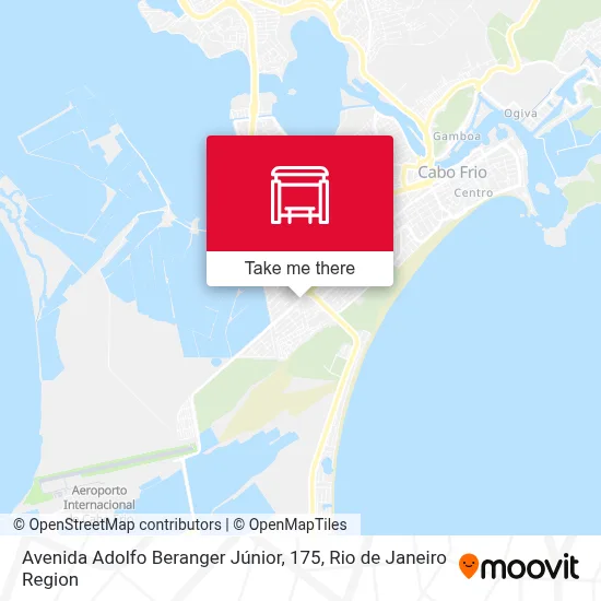 Avenida Adolfo Beranger Júnior, 175 map