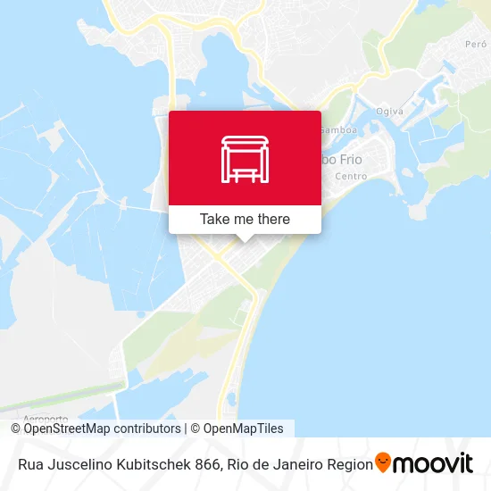 Rua Juscelino Kubitschek 866 map